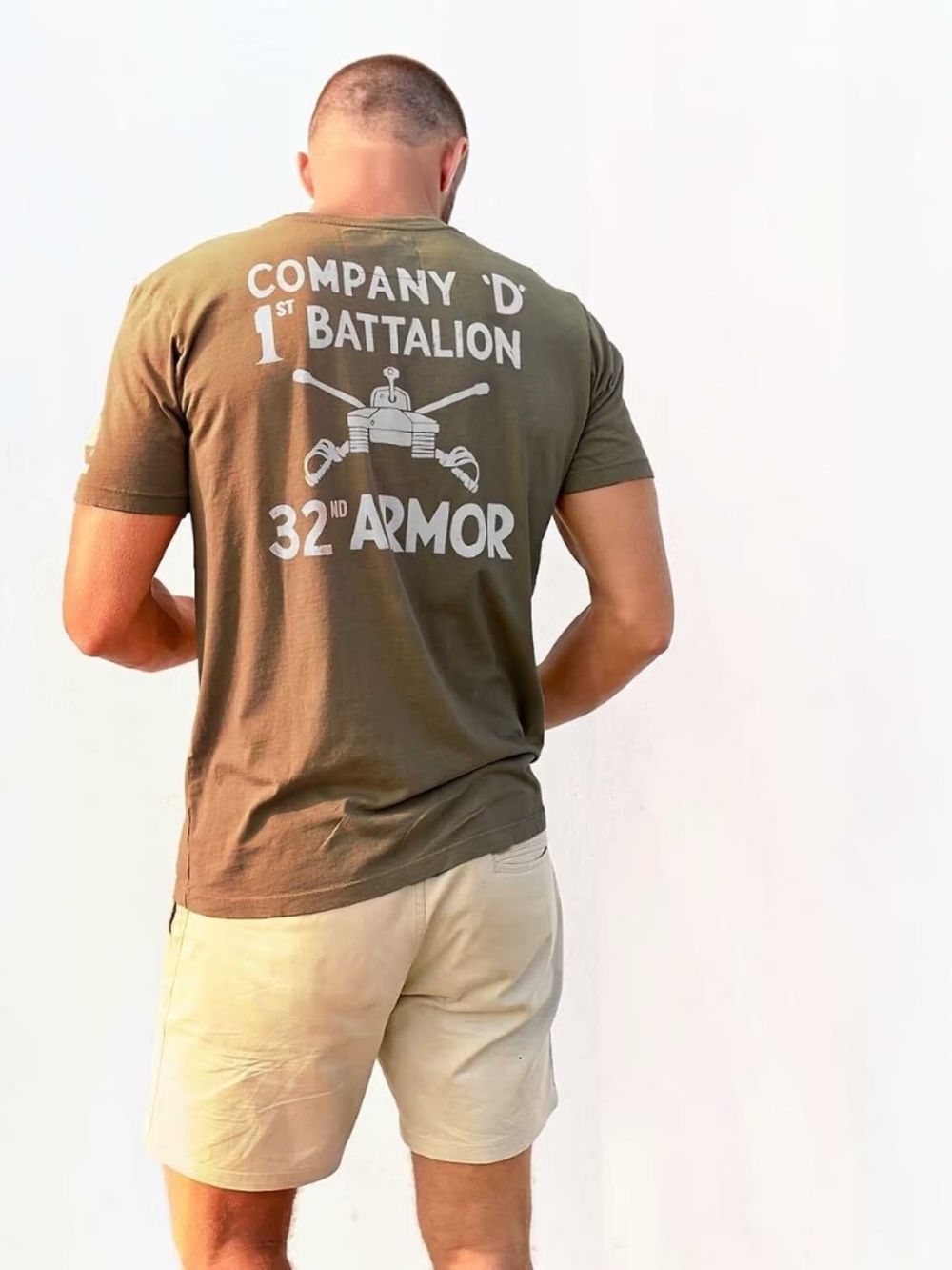 Roots of Fight ROF Elvis 1958 Army Military t shirt sz L